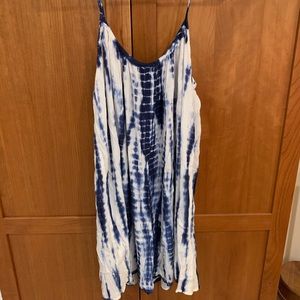 Billabong Blue tie dye dress